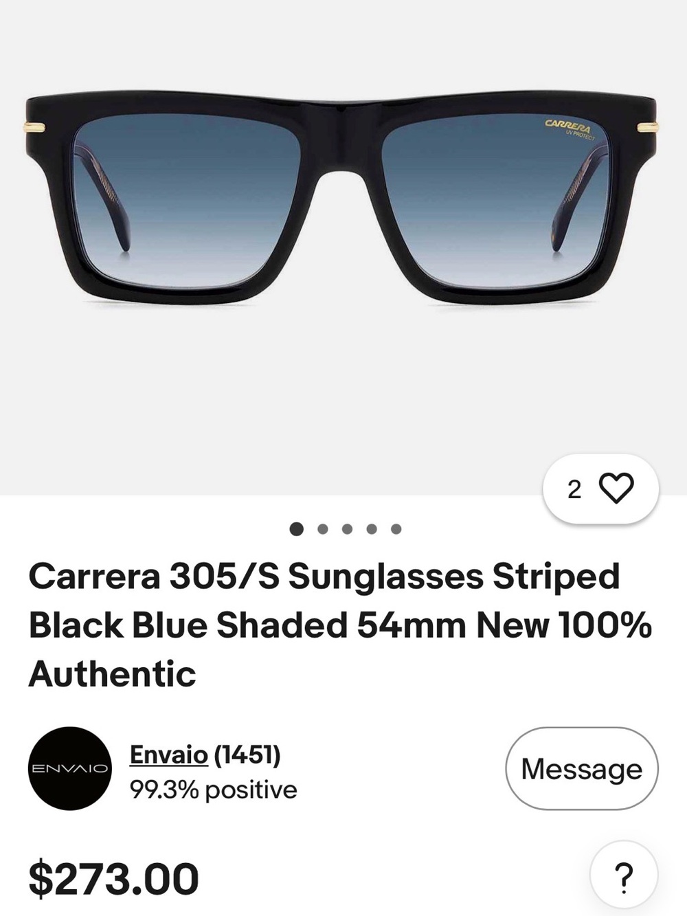 Carrera 305 S Sunglasses